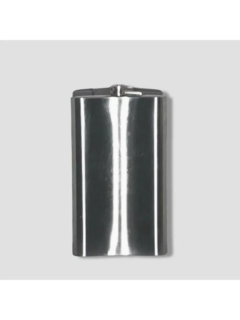 Vintage Stainless Steel Flask Liquor Hip Pocket Silver